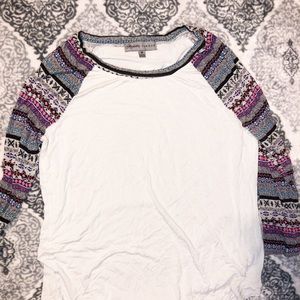 absolutely famous flowy shirt never worn
